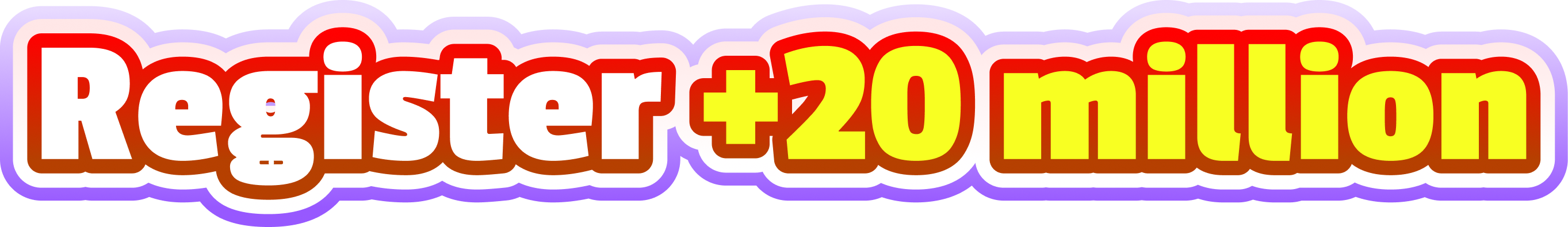 Register 20 Millions